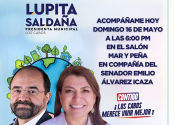 Con Lupita Saldaña, por una agenda ciudadana en #LosCabos