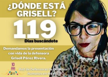 #TeBuscamosGrisell