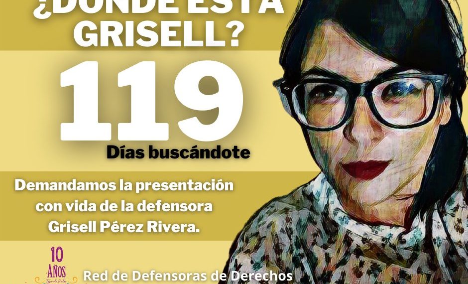 #TeBuscamosGrisell