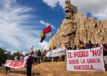 Amenazan a convocantes de consulta maya