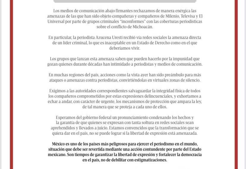 En Defensa de la Libertad de Expresión