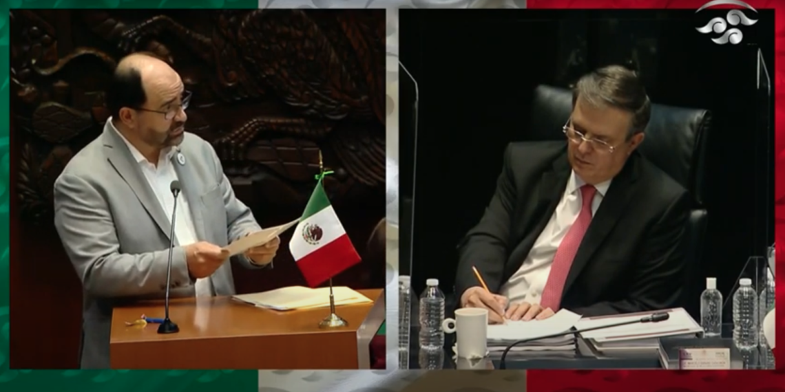 Posicionamiento ante la comparecencia del titular de la SRE, Marcelo Ebrard