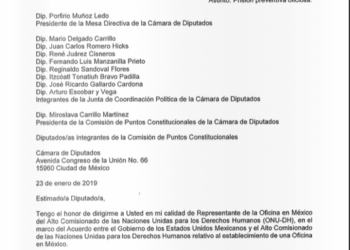 “Debería eliminarse la prisión preventiva oficiosa del ordenamiento jurídico mexicano”: ONU-DH