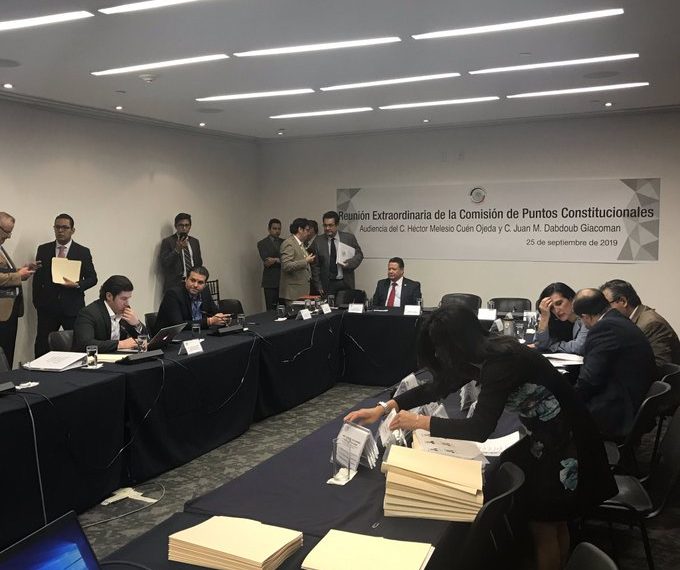 Iniciativa de Reforma Constitucional que permite a la autoridad judicial decretar el arraigo, quedó congelada.