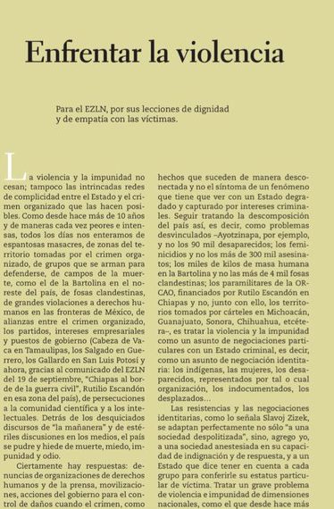 Enfrentar la violencia