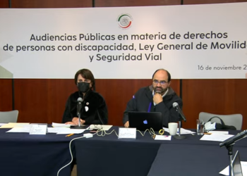 Audiencias públicas en materia de derechos de personas con discapacidad. Ley General de Movilidad