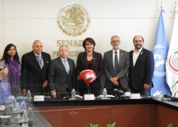 Reunión de la ComisionZ con Jean Todt, enviado especial del Secretario General de #ONU para la Seguridad Vial