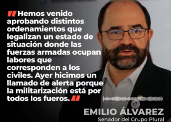 Contra la militarización en México