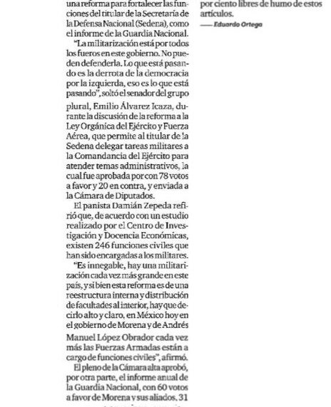 Ninguna democracia sobrevive tutelada por las #FFAA