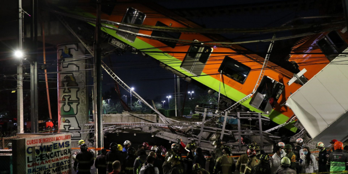 Imputan a 10 ex funcionarios por colapso de L12 del Metro