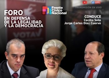 31 de Marzo 7 PM, Foro en defensa de la legalidad y la democracia