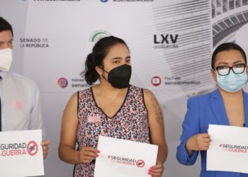 Rueda prensa Para presentar propuesta de reformas constitucionales para lograr un Modelo Democrático de Seguridad Ciudadana con perspectiva de DDHH #SeguridadSinGuerra 31 de Marzo 2022