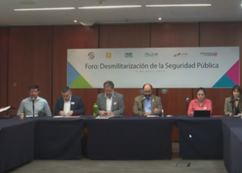 Foro: Desmilitarización de la Seguridad Pública