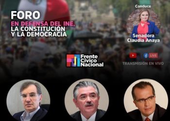 FORO EN DEFENSA DEL INE, 4 de Mayo