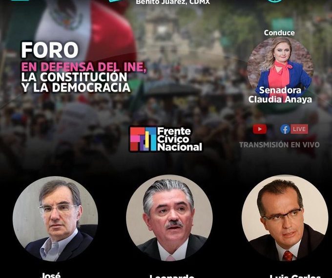 FORO EN DEFENSA DEL INE, 4 de Mayo