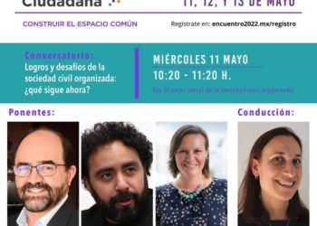 Conversatorio “Logros y desafíos de la sociedad civil organizada: ¿qué sigue ahora?”