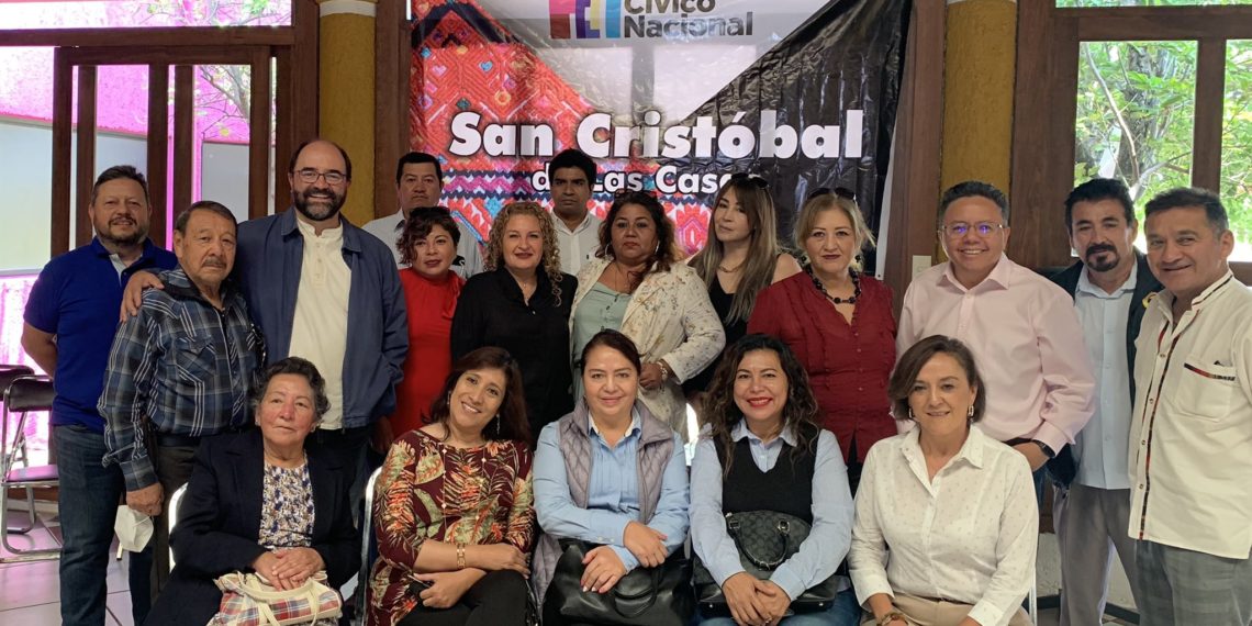 Instalación del Frente Cívico Nacional, capítulo Chiapas