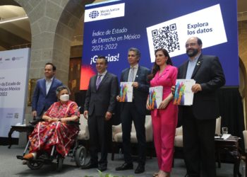 Presentación del Índice del Estado de Derecho en México 2021-2022, de la World Justice Project
