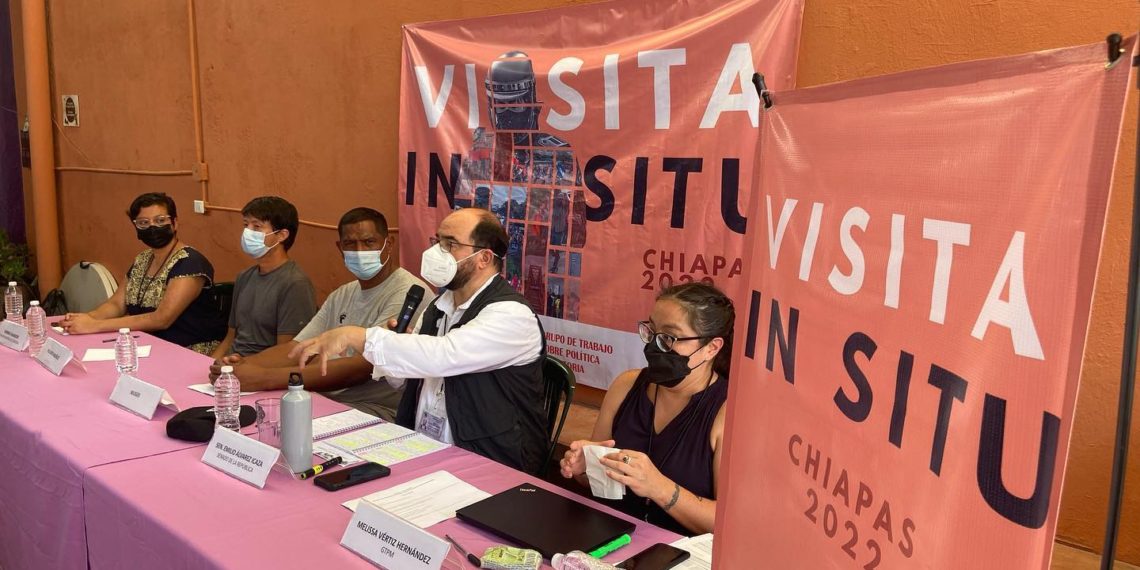 Visita In Situ para constatar la situación en albergues y centros para personas migrantes.