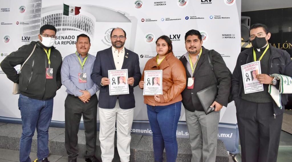 Rueda de prensa No tengo la menor duda de que fueron militares los que asesinaron a Heidi: Cristina Araceli Pérez Rodríguez. 28 de Septiembre 2022