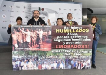 Familias de braceros solicitan a las autoridades resolver su situación