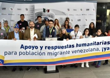Rueda de prensa en solidaridad con la comunidad migrante de Venezuela 26 de octubre 2022
