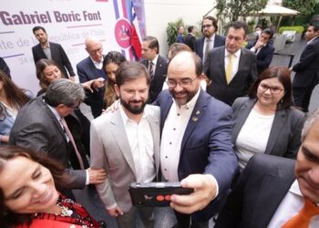 Visita del Presidente de Chile Gabriel Boric al Senado de la República 24 de octubre 2022