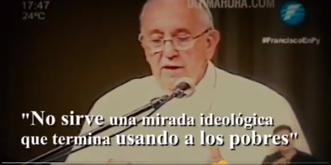 Mensaje del Papa Francisco de cara a la marcha del 27 de noviembre
