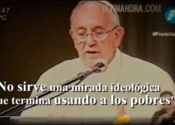 Mensaje del Papa Francisco de cara a la marcha del 27 de noviembre