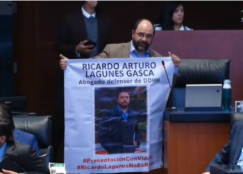 Exigimos la búsqueda y aparición con vida de Ricardo Lagunes Gasca y Antonio Díaz Valencia