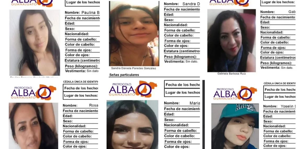 En un solo día, 6 mujeres fueron reportadas como desaparecidas en Celaya, Guanajuato