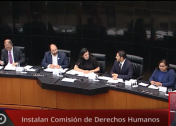 Instalación de la Comisión de Derechos Humanos, 4 de octubre 2018.