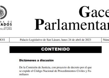 Código Nacional de Procedimientos Civiles y Familiares