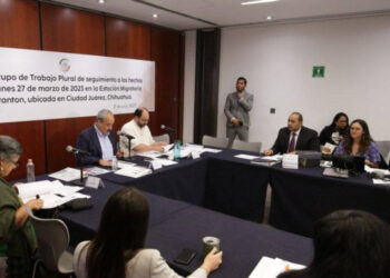 Instalación del Grupo de trabajo de seguimiento a los hechos ocurridos en la Estación Migratoria en Ciudad Juárez, 21 de junio 2023.