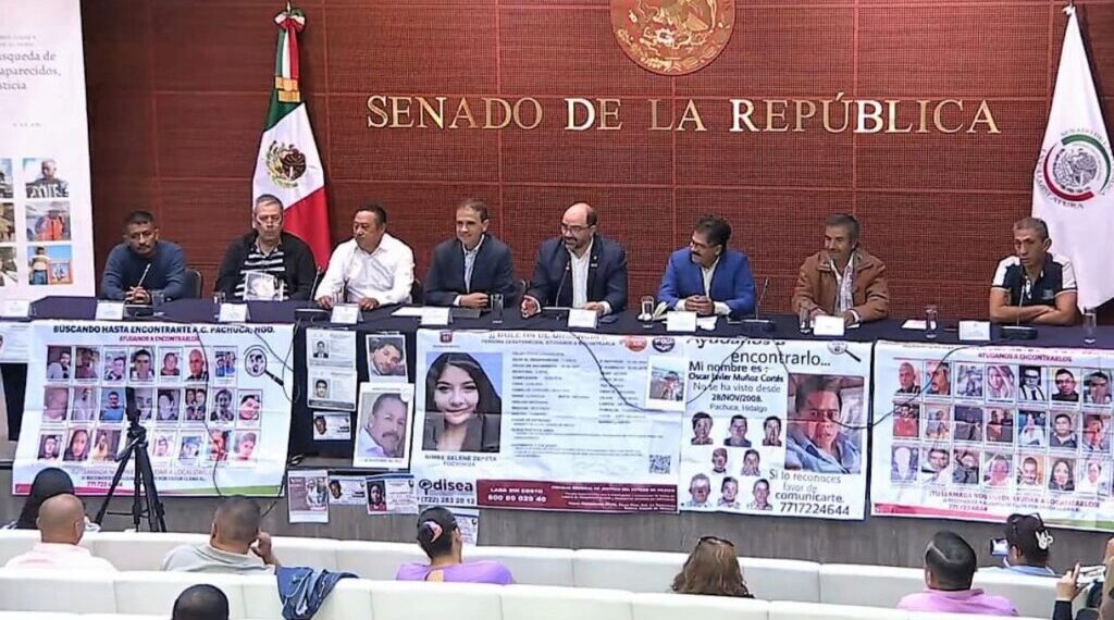 Gobierno Federal, “enemigo” de buscadores de personas desaparecidas, denuncian en el Senado