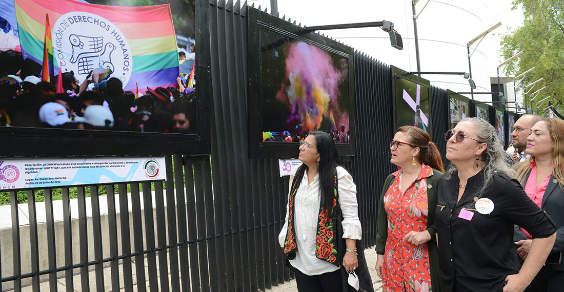 Exposición fotográfica a 30 años de la CDHCMX