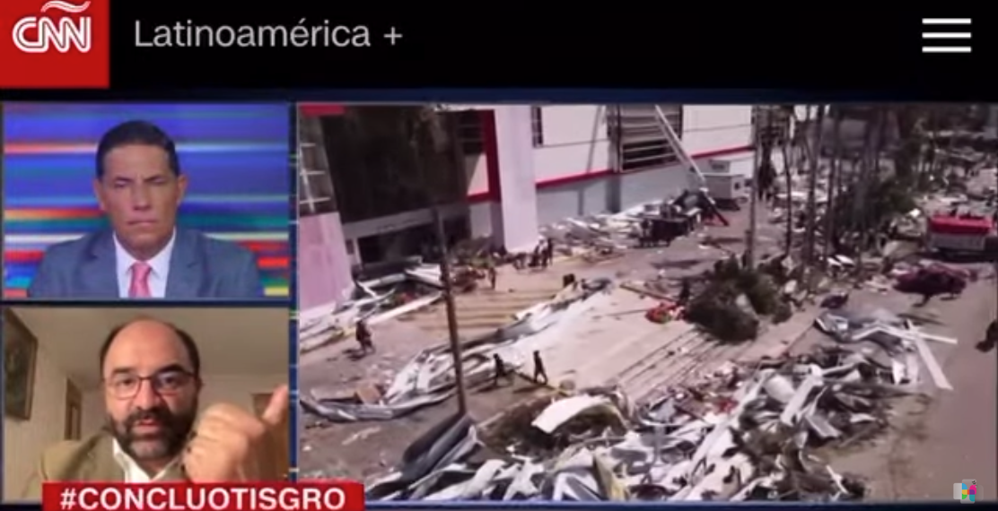 Otis exhibe la ineptitud y negligencia criminal de los tres niveles de gobierno de #Morena