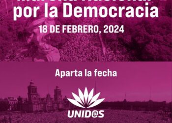 Marcha Nacional por la Democracia, 18 de febrero