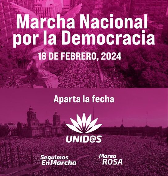 Marcha Nacional por la Democracia, 18 de febrero