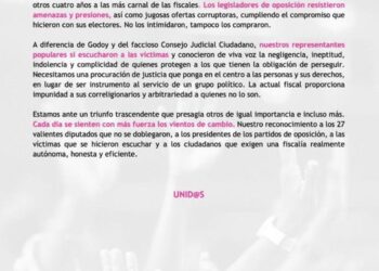 Rechazo a la reelección de Ernestina Godoy #NoMasFiscalCarnala