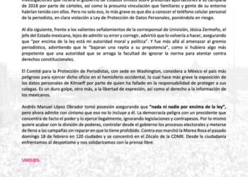 ¡Basta de despotismo!