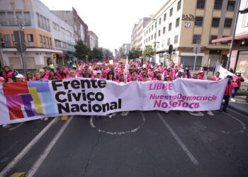 Manifestación por la democracia, discurso de Lorenzo Córdoba