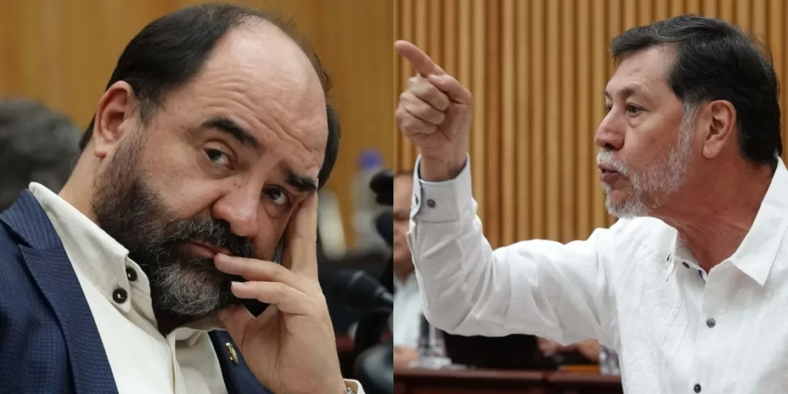 Álvarez Icaza y Fernández Noroña se enfrentan otra vez en el INE